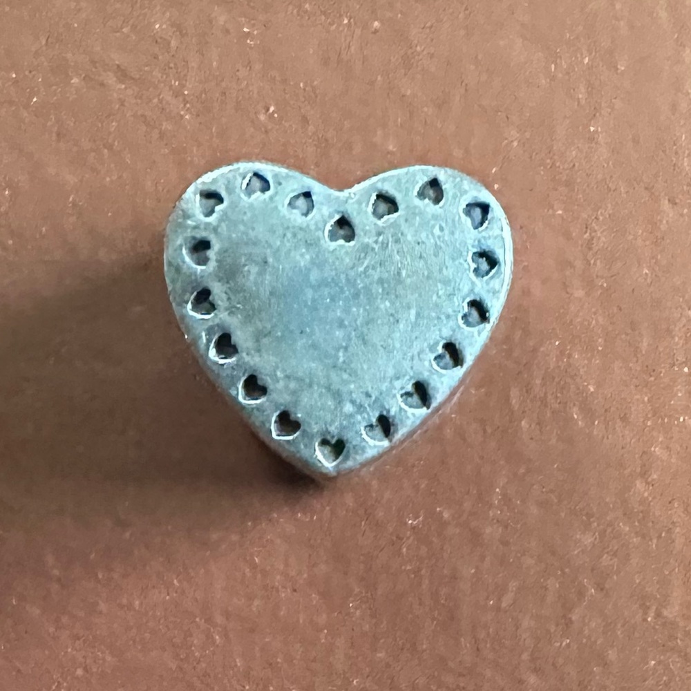 Pandora Silver Engagement Ring Heart Shaped Box Charm